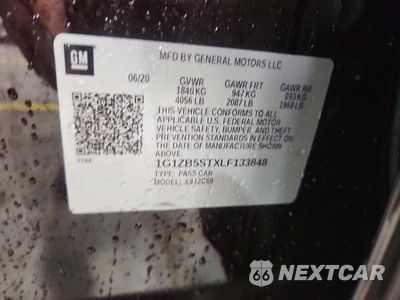Zdjęcie 12 z 12 samochodu: 2020 CHEVROLET MALIBU LS VIN:1G1ZB5STXLF133848 - miniatura