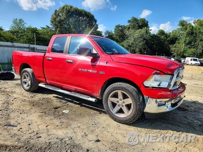 Czwarte zdjęcie samochodu z boku: 2012 DODGE RAM 1500 SLT VIN:1C6RD7GTXCS161122 - miniatura