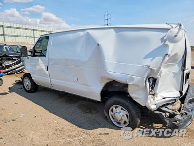 Drugie zdjęcie samochodu z przodu: 2014 FORD E150 DELIVERY VAN VIN:1FTNE1EW7EDA93643 - miniatura