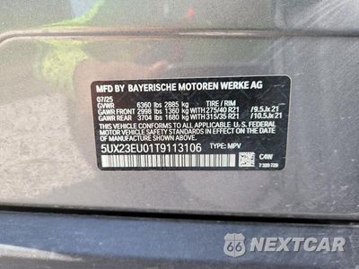 Zdjęcie 25 z 26 samochodu: 2026 BMW X5 XDRIVE40I VIN:5UX23EU01T9113106 - miniatura