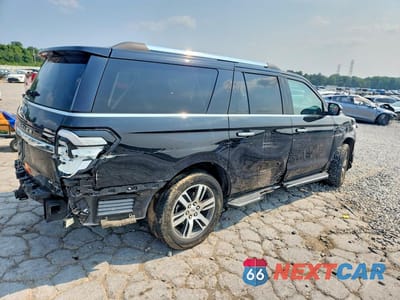 Trzecie zdjęcie samochodu z tyłu: 2023 FORD EXPEDITION MAX LIMITED VIN:1FMJK2A82PEA03148 - miniatura
