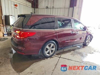 Trzecie zdjęcie samochodu z tyłu: 2019 HONDA ODYSSEY EXL VIN:5FNRL6H74KB065733 - miniatura