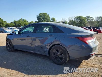 Drugie zdjęcie samochodu z przodu: 2023 HYUNDAI ELANTRA BLUE VIN:KMHLM4AJ4PU042721 - miniatura