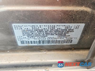 Zdjęcie 12 z 12 samochodu: 2015 NISSAN SENTRA SV VIN:3N1AB7AP2FY263529 - miniatura