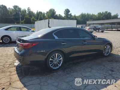 Trzecie zdjęcie samochodu z tyłu: 2018 INFINITI Q50 3.0T LUXE VIN:JN1EV7AP2JM366289 - miniatura