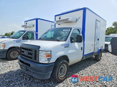 2023 FORD E350 REFRIGERATED BOX TRUCK 1FDWE3FK3PDD14780 - główne zdjęcie licytacji z USA - miniatura