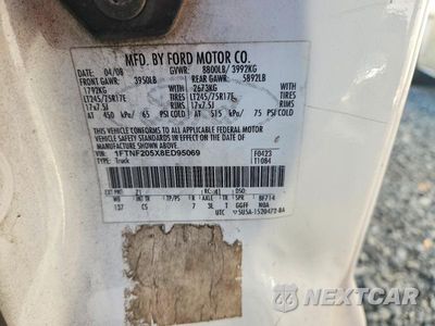 Zdjęcie 12 z 12 samochodu: 2008 FORD F250 SUPER DUTY VIN:1FTNF205X8ED95069 - miniatura