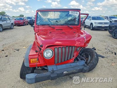 Piąte zdjęcie samochodu w środku: 2005 JEEP WRANGLER / TJ SPORT VIN:1J4FA49S95P317030 - miniatura