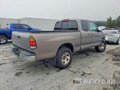 Trzecie zdjęcie samochodu z tyłu: 2001 TOYOTA TUNDRA SR5 VIN:5TBRT34191S183442 - miniatura
