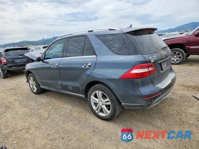 Drugie zdjęcie samochodu z przodu: 2014 MERCEDES-BENZ ML 350 4MATIC VIN:4JGDA5HBXEA363162 - miniatura