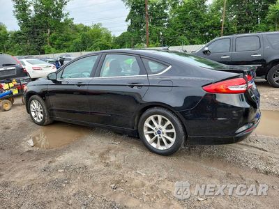 Trzecie zdjęcie samochodu z tyłu: 2017 FORD FUSION SE VIN:3FA6P0H71HR107387 - miniatura