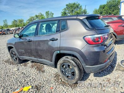 Drugie zdjęcie samochodu z przodu: 2019 JEEP COMPASS SPORT VIN:3C4NJDAB9KT668606 - miniatura