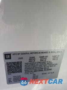 Zdjęcie 13 z 13 samochodu: 2021 GMC TERRAIN SLE VIN:3GKALMEV6ML313056 - miniatura