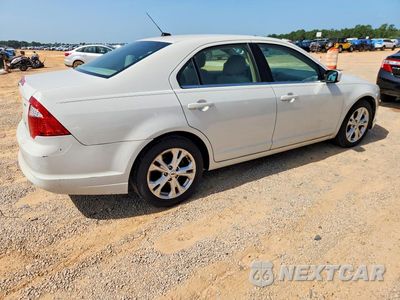Trzecie zdjęcie samochodu z tyłu: 2012 FORD FUSION SE VIN:3FAHP0HA6CR379348 - miniatura