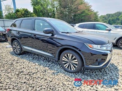 Czwarte zdjęcie samochodu z boku: 2019 MITSUBISHI OUTLANDER ES VIN:JA4AD2A34KZ011525 - miniatura