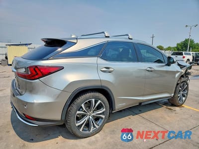 Trzecie zdjęcie samochodu z tyłu: 2021 LEXUS RX 450H VIN:2T2HGMDA5MC070125 - miniatura