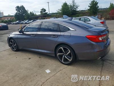Drugie zdjęcie samochodu z przodu: 2019 HONDA ACCORD SPORT VIN:1HGCV1F35KA007255 - miniatura