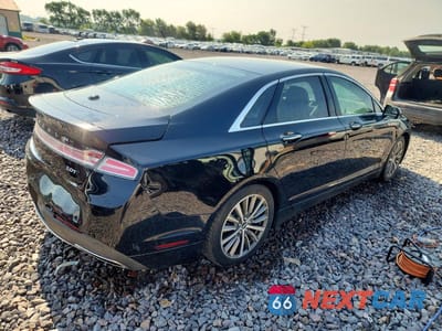 Trzecie zdjęcie samochodu z tyłu: 2017 LINCOLN MKZ PREMIERE VIN:3LN6L5A91HR633805 - miniatura