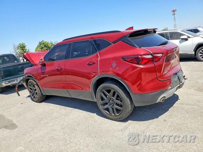 Drugie zdjęcie samochodu z przodu: 2020 CHEVROLET BLAZER 1LT VIN:3GNKBBRA5LS622611 - miniatura