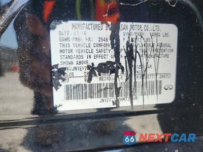 Zdjęcie 12 z 12 samochodu: 2017 INFINITI Q50 3.0T PREMIUM VIN:JN1EV7AP3HM730391 - miniatura