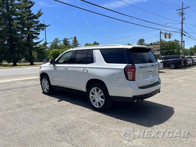 Trzecie zdjęcie samochodu z tyłu: 2021 CHEVROLET TAHOE K1500 HIGH COUNTRY VIN:1GNSKTKL6MR179746 - miniatura