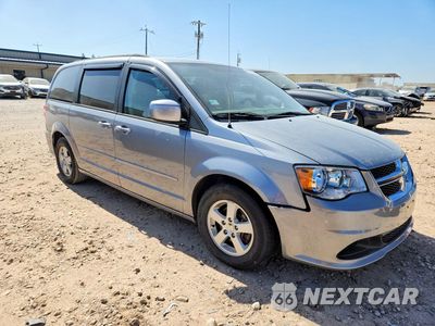 Czwarte zdjęcie samochodu z boku: 2013 DODGE GRAND CARAVAN SXT VIN:2C4RDGCG2DR624097 - miniatura