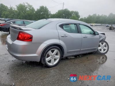 Trzecie zdjęcie samochodu z tyłu: 2013 DODGE AVENGER SE VIN:1C3CDZAB4DN642983 - miniatura