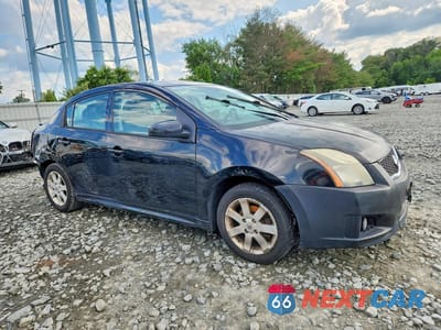 Czwarte zdjęcie samochodu z boku: 2011 NISSAN SENTRA VIN:3N1AB6APXBL618982 - miniatura