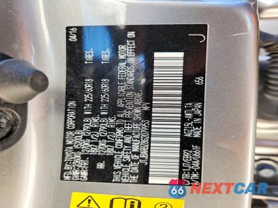 Zdjęcie 12 z 12 samochodu: 2016 LEXUS NX 200T F SPORT VIN:JTJBARBZ8G2079953 - miniatura