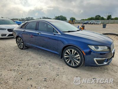 Czwarte zdjęcie samochodu z boku: 2017 LINCOLN MKZ HYBRID RESERVE VIN:3LN6L5MU1HR625218 - miniatura