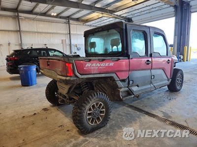 Czwarte zdjęcie samochodu z boku: 2024 POLARIS RANGER EXTREME DUTY UTILITY VEHICLE VIN:3NSX6L1RXRM399486 - miniatura