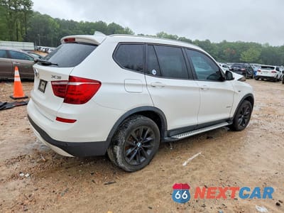 Trzecie zdjęcie samochodu z tyłu: 2015 BMW X3 XDRIVE28I VIN:5UXWX9C56F0D46341 - miniatura