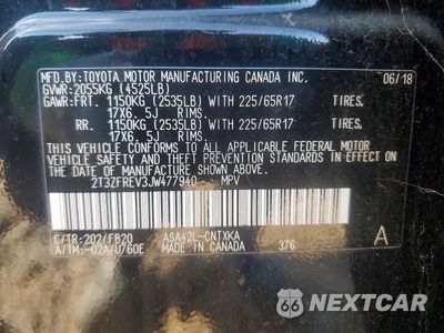 Zdjęcie 13 z 13 samochodu: 2018 TOYOTA RAV4 LE VIN:2T3ZFREV3JW477940 - miniatura