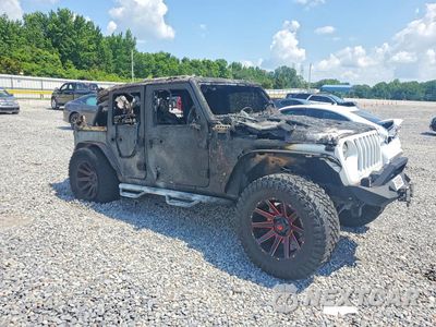 Czwarte zdjęcie samochodu z boku: 2021 JEEP WRANGLER UNLIMITED SPORT VIN:1C4HJXDNXMW761944 - miniatura