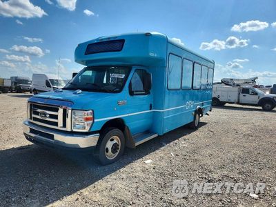 Drugie zdjęcie samochodu z przodu: 2018 FORD SHUTTLE BUS VIN:1FDXE4FS3JDC28113 - miniatura