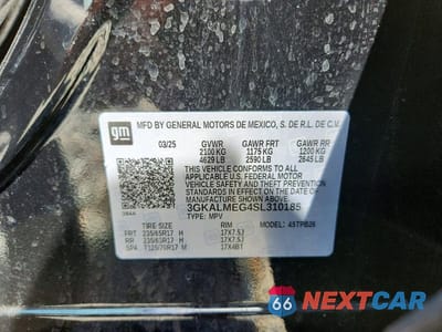 Zdjęcie 13 z 13 samochodu: 2025 GMC TERRAIN ELEVATION VIN:3GKALMEG4SL310185 - miniatura