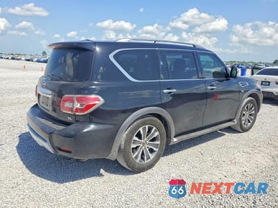 Trzecie zdjęcie samochodu z tyłu: 2018 NISSAN ARMADA SL VIN:JN8AY2ND0JX002509 - miniatura