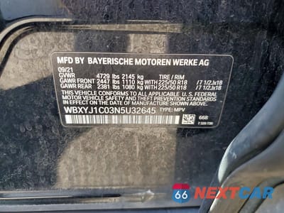 Zdjęcie 13 z 13 samochodu: 2022 BMW X2 XDRIVE28I VIN:WBXYJ1C03N5U32645 - miniatura