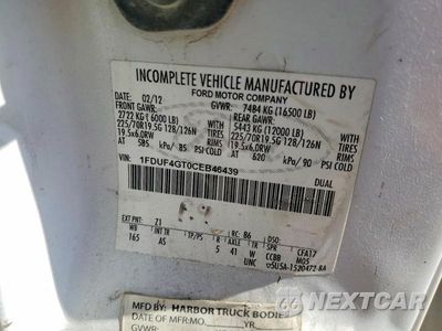 Zdjęcie 12 z 12 samochodu: 2012 FORD F450 SUPER DUTY VIN:1FDUF4GT0CEB46439 - miniatura
