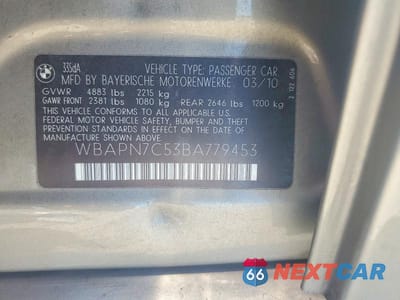 Zdjęcie 12 z 12 samochodu: 2011 BMW 335 D VIN:WBAPN7C53BA779453 - miniatura