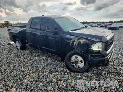 Czwarte zdjęcie samochodu z boku: 2021 TOYOTA TUNDRA SR VIN:5TFRY5F13MX291460 - miniatura