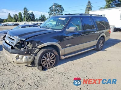 2008 FORD EXPEDITION EL EDDIE BAUER 1FMFK18538LA69555 - główne zdjęcie licytacji z USA - miniatura