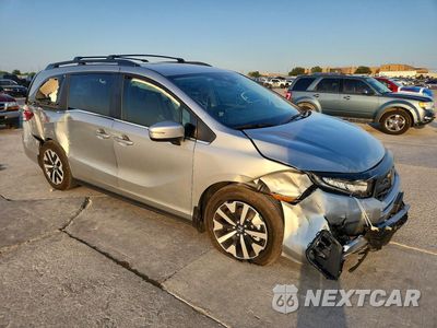 Czwarte zdjęcie samochodu z boku: 2026 HONDA ODYSSEY EXL VIN:5FNRL6H69TB016908 - miniatura