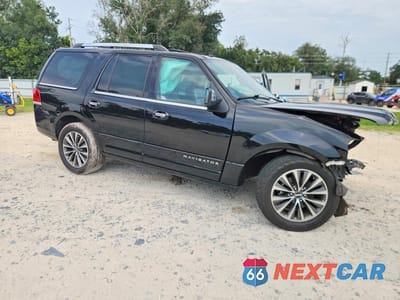 Czwarte zdjęcie samochodu z boku: 2017 LINCOLN NAVIGATOR SELECT VIN:5LMJJ2HT7HEL00802 - miniatura