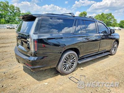 Trzecie zdjęcie samochodu z tyłu: 2025 CADILLAC ESCALADE ESV SPORT PLATINUM VIN:1GYS9RRLXSR346162 - miniatura