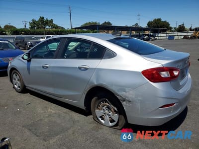 Drugie zdjęcie samochodu z przodu: 2017 CHEVROLET CRUZE LS VIN:1G1BC5SM3H7184617 - miniatura