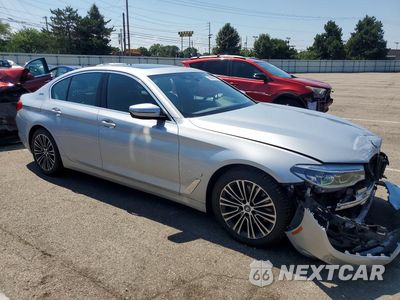 Czwarte zdjęcie samochodu z boku: 2019 BMW 530XE VIN:WBAJB1C59KB375966 - miniatura