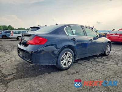 Trzecie zdjęcie samochodu z tyłu: 2010 INFINITI G37 SEDAN X VIN:JN1CV6AR3AM458322 - miniatura