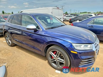 Czwarte zdjęcie samochodu z boku: 2018 AUDI SQ5 PREMIUM PLUS VIN:WA1A4AFY6J2028901 - miniatura