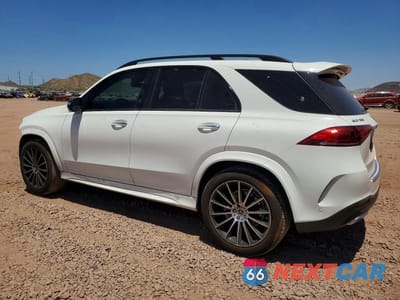 Drugie zdjęcie samochodu z przodu: 2022 MERCEDES-BENZ GLE 350 4MATIC VIN:4JGFB4KB0NA582916 - miniatura